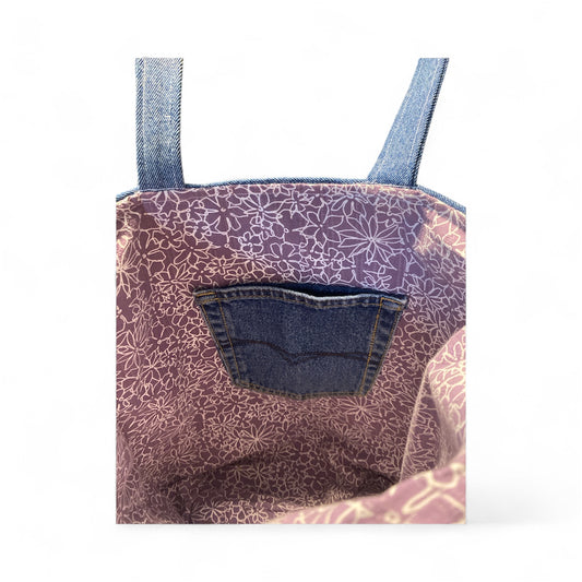 Denim Tote Bag