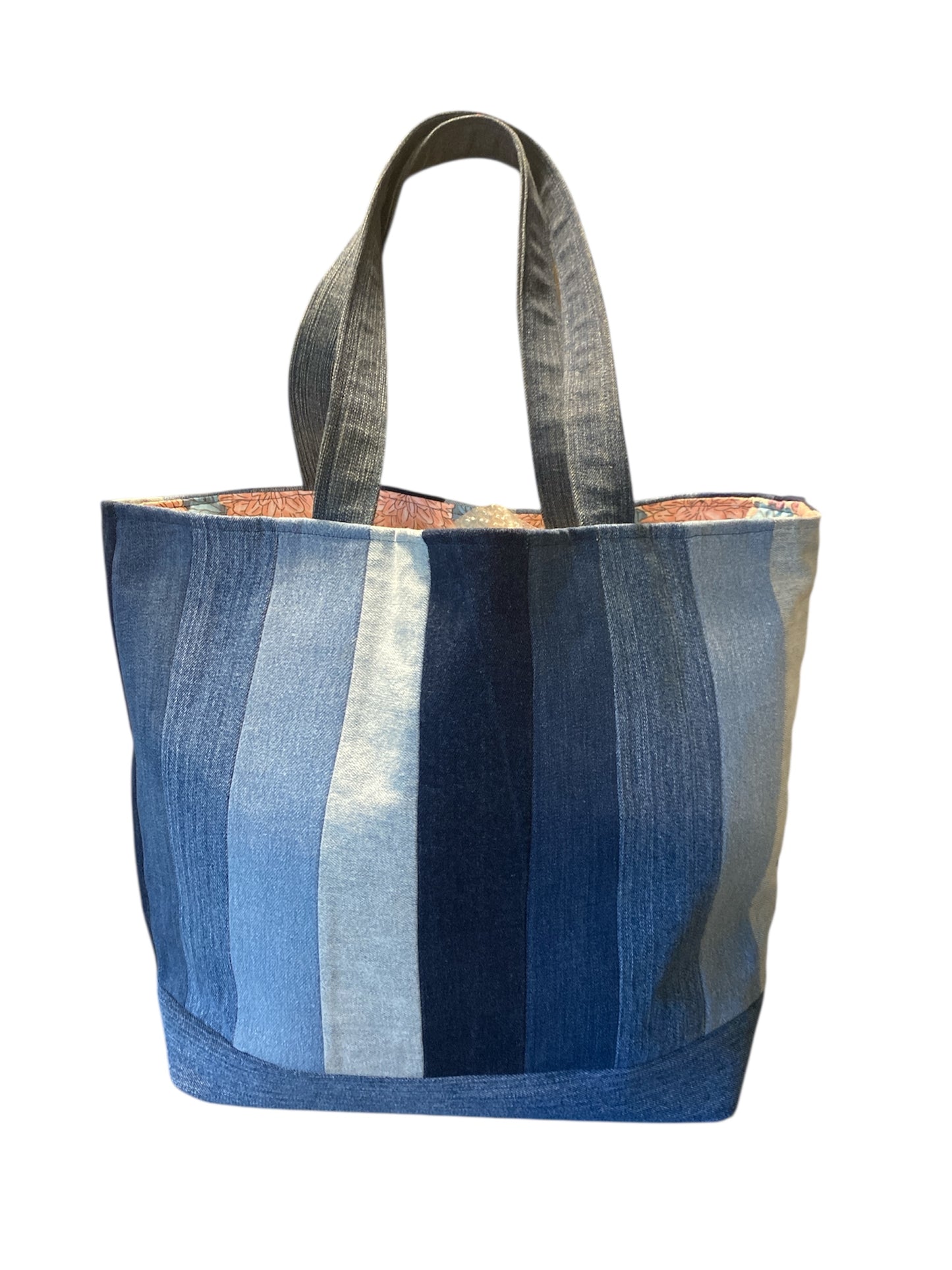 Extra Large Denim Tote Bag